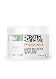 voi keratin sulfate free avocado oil hair mask